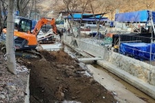 남양주시 수락산 계곡 음식점 불법 시설 철거