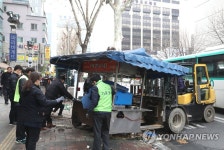 영등포역앞 노점 철거