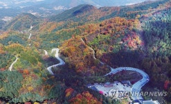 하늘에서 본 오도재