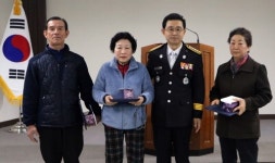전통시장 대형화재 막은 상인들, 소방서 표창
