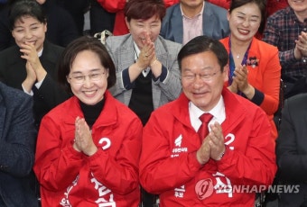 통영고성, 정점식 웃었다