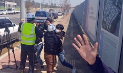 진주뿌리산단 시공사, 공룡 발자국 화석지 현장조사 막아 빈축