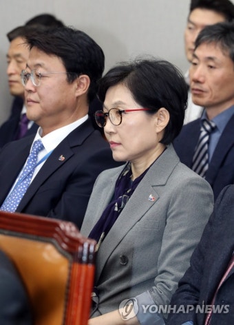 국회 출석한 조현옥 인사수석
