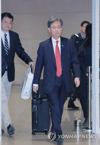 김현종 청와대 국가안보실 2차장 귀국