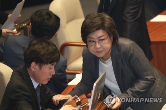 이야기 하는 하태경-이혜훈
