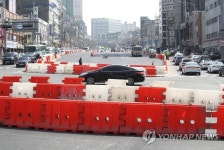 구로 고가차도 철거 후 개통 앞둔 남부순환로