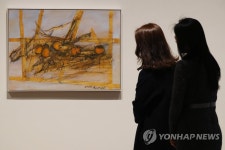 현역 최고령 김병기 화백 개인전