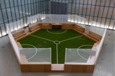 미술관에 골대 3개 달린 축구장이 들어선 까닭은(종합)