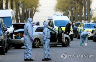 런던서 40대 남성 우크라 대사 차량에 돌진…