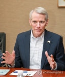 발언하는 랍 포트만 미 연방 상원의원