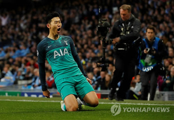손흥민, UCL '8강 침몰' 맨시티 상대로 시즌 21호골 정조준