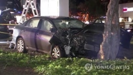 美캘리포니아서 승용차가 교차로 돌진…행인 8명 부상