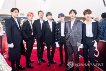 방탄소년단, 빌보드 뮤직 어워드서 '톱 소셜 아티스트' 상 수상