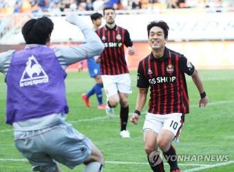기뻐하는 박주영