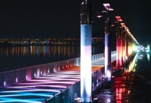 충주 세계조정선수권 중계도로, 탄금호 무지개길로 변경