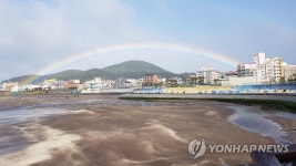 제주에 뜬 무지개