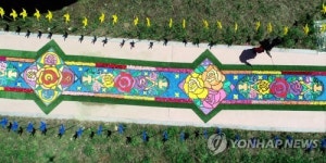 곡성장미축제 인피오라타 꽃길 무더위에 조기 폐장