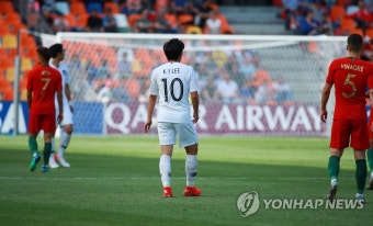 등번호 10번, U-20 대표팀 이강인