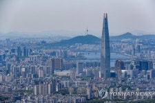 선명하게 보이는 서울