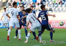 오세훈 U-20 한·일전 선제 헤더골 순간