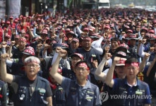 건설노동자 결의대회