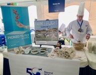 대한항공, 美 요리행사서 비빔밥 선보여…뜨거운 호응