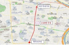 명덕네거리∼대구역네거리 2㎞ 구간 2·28민주로로 지정