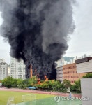 은평구 초등학교서 화재