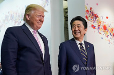 미일, 석달 연속 정상회담…트럼프 