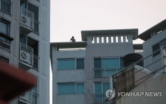 거제아파트 흉기 난동 대치 현장
