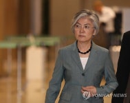 강경화 외교부 장관 귀국