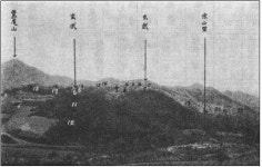 가루베 지온이 1933년 고고학잡지에 게재한 송산리고분군 사진
