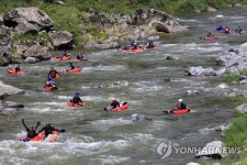 무더위 싹 날려요 인제 미산계곡 리버 버깅