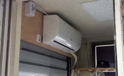 경비원도 가족 대전 녹원아파트 경비실 에어컨 설치 완료
