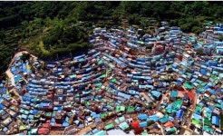 부산관광사진 공모전 대상에 마린시티와 불꽃축제