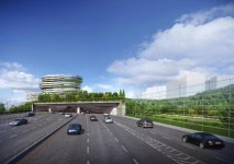 북부간선도로 신내∼중랑IC 500ｍ 구간 상부에 인공대지 조성