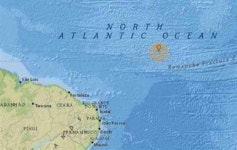 브라질 북동부 대서양서 규모 5.8 지진…쓰나미 조짐은 없어