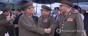 김수길 총정치국장 등 북한 군사대표단 중국 방문