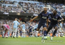 모라 동점골 토트넘, 맨시티와 2-2 무승부…땡큐 VAR
