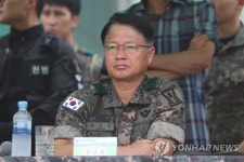 통합작전 훈련 지켜보는 황대일 1군단장