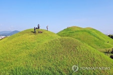추석 앞두고 경주 대릉원 벌초