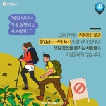 [카드뉴스] 등산하기 좋은 계절 가을, 샛길 탐방은 절대 안 돼요