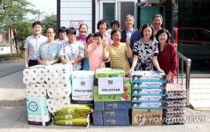 강원농기원, 추석 앞두고 장애인 생활시설 지원