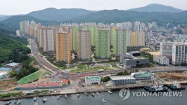 창원 월영동 부영 아파트 단지