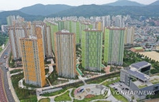 창원 월영동 부영 아파트 단지