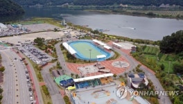 춘천레저대회 열기 후끈…태풍 링링 탓 연기종목 열려