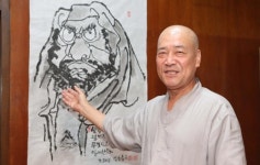 [휴먼n스토리] 달마도 선행 법용 스님의 특별한 전시