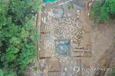 하늘에서 본 거창 거열성