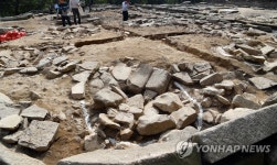 화천 계성리사지 발굴현장