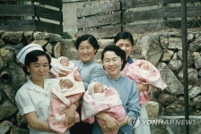 부산 일신기독병원서 태어난 네쌍둥이